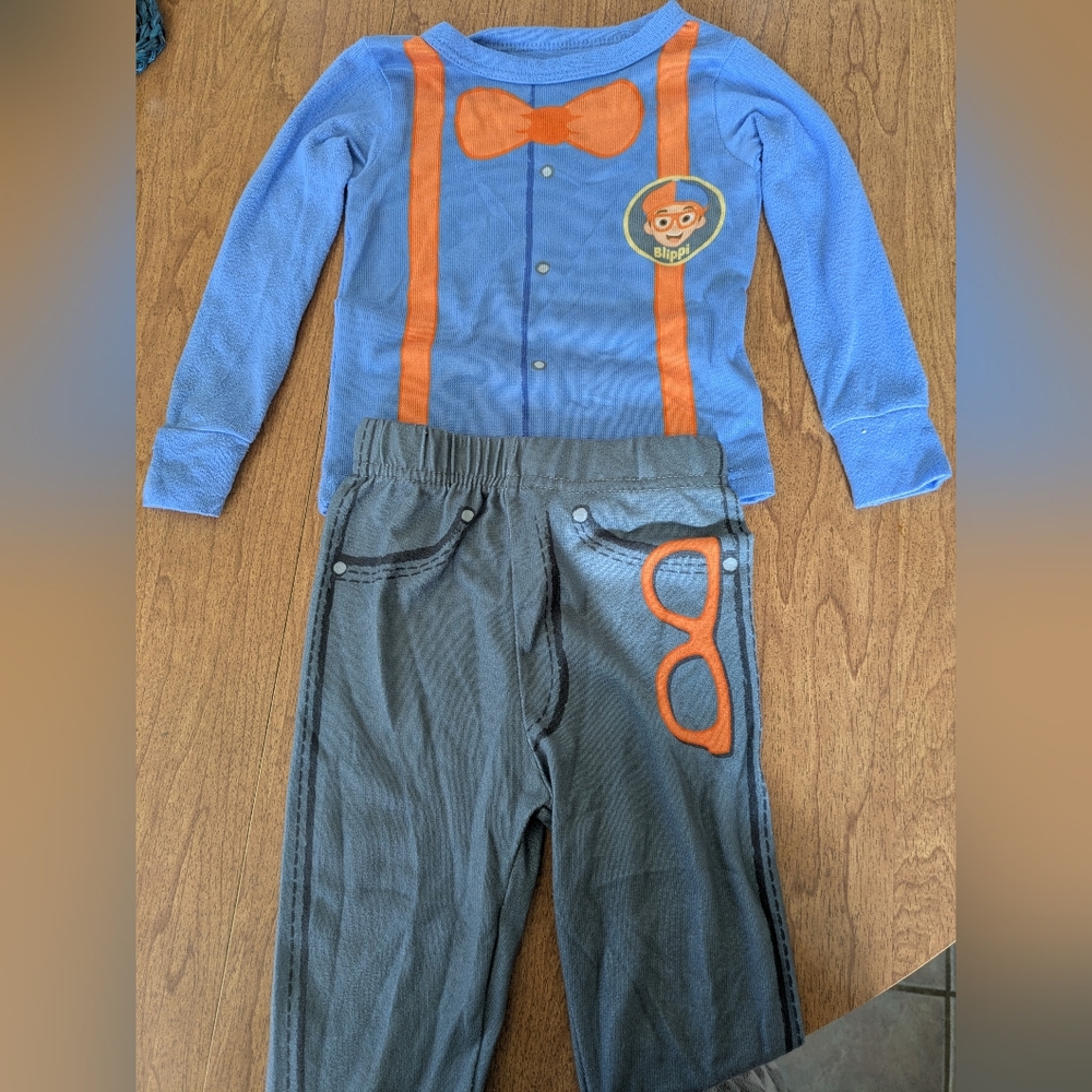 Blippi Kids Costume/ Pjs